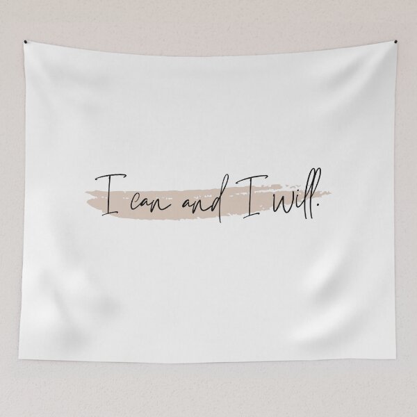 Item preview, I CAN and I WILL. designed and sold by XyliaDesign.