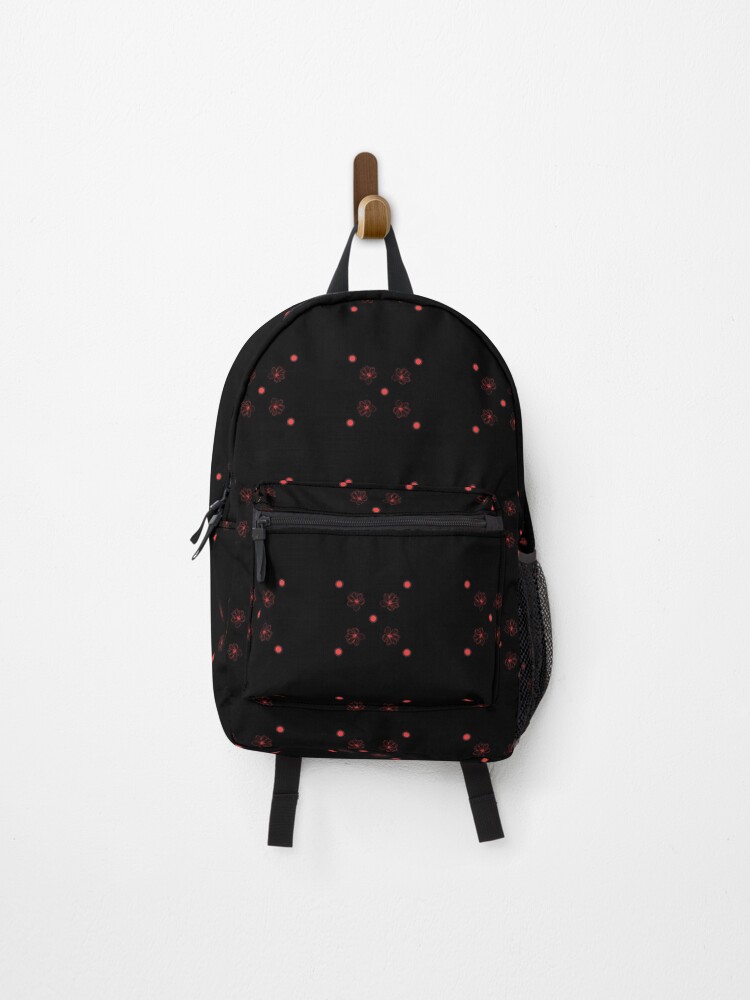 Thumbnail 1 of 3, Backpack, Flower Dot Pattern designed and sold by SimpleLee.