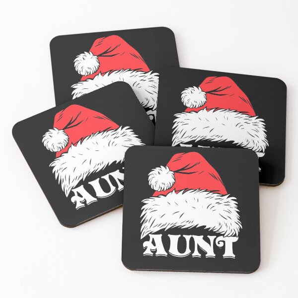 Item preview, Vintage Aunt Christmas Santa Hat Family Matching Xmas Holiday Auties designed and sold by Dolphin Graphic.