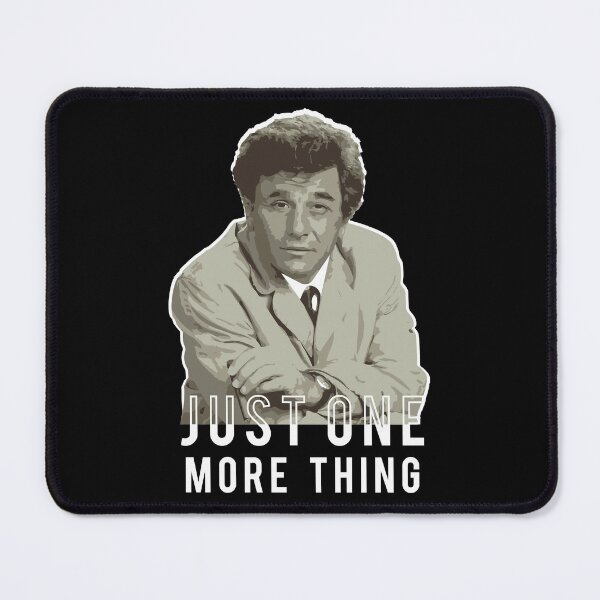 Item preview, Cool Original Detective Insidious And Secret Peter Falk Just One More Thing Columbo Vintage 70S Gift designed and sold by SuzannemiClassy.