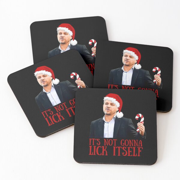 Item preview, It’s not gonna lick itself! Funny | sarcastic Christmas candy cane Brett Sutton!  designed and sold by HROC.