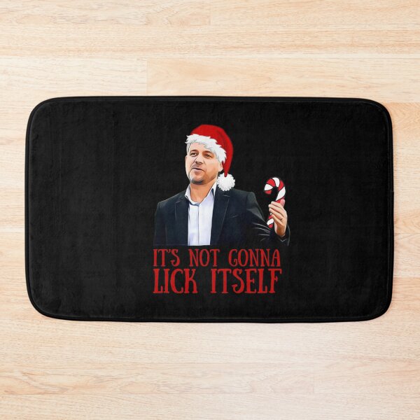 Item preview, It’s not gonna lick itself! Funny | sarcastic Christmas candy cane Brett Sutton!  designed and sold by HROC.