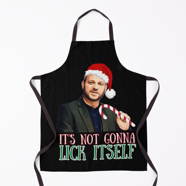 Item preview, It’s not gonna lick itself! Funny | sarcastic Christmas candy cane Brett Sutton!  designed and sold by HROC.
