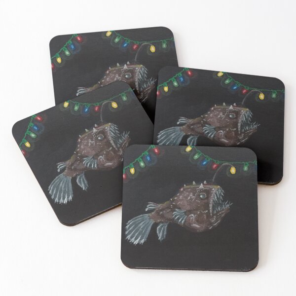 Item preview, Christmas Anglerfish designed and sold by ShopLittleBitty.