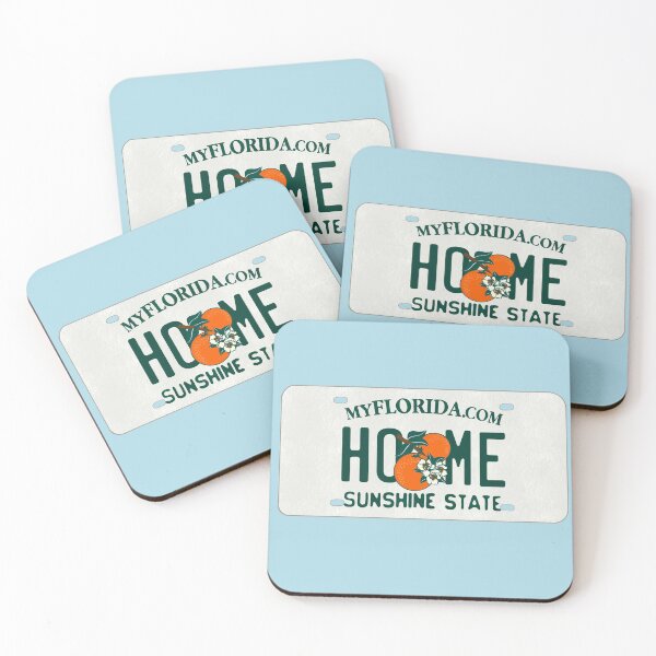 Item preview, HOME FL License Plate designed and sold by Elle  Hazlett.