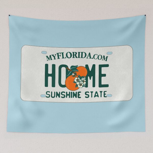 Item preview, HOME FL License Plate designed and sold by Elle  Hazlett.