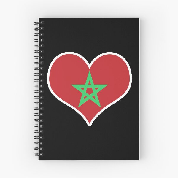 Item preview, Morocco Flag Heart designed and sold by PKHalford.