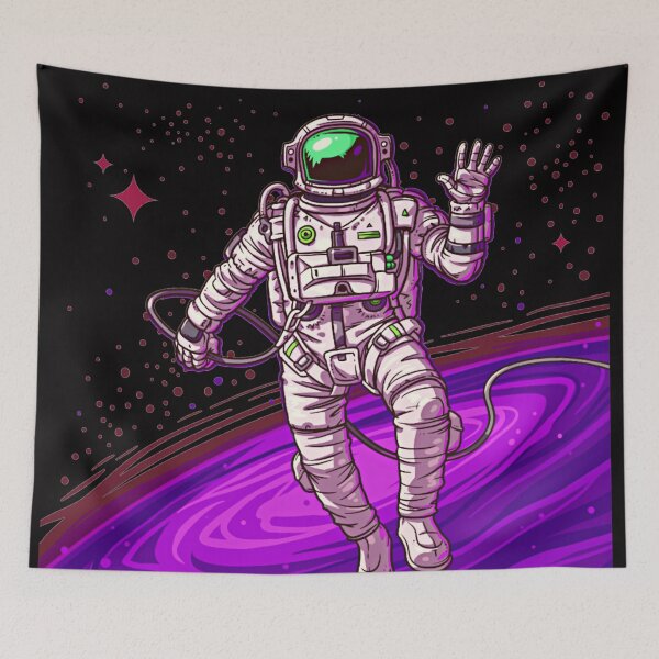 Item preview, Galaxy astronaut floating designed and sold by Memes-Pain.