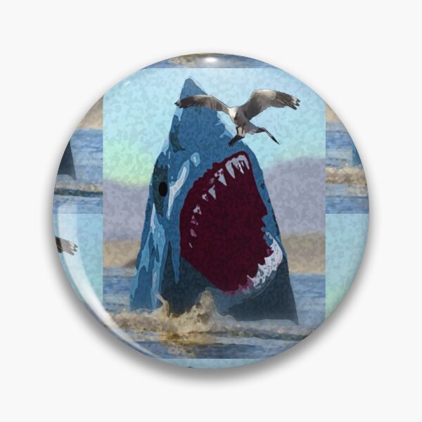 Item preview, espdzines shark. designed and sold by EspDzines.