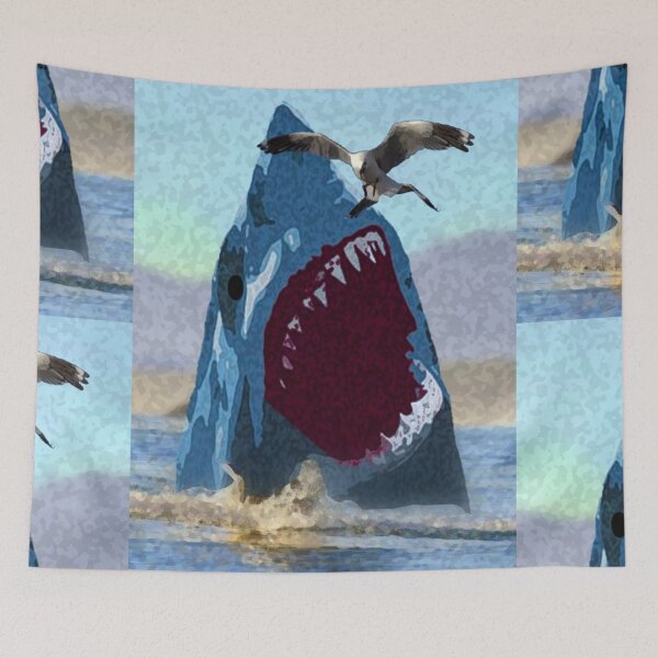 Item preview, espdzines shark. designed and sold by EspDzines.