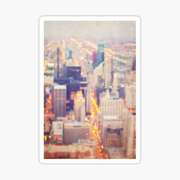 Windy City Lights Sticker
