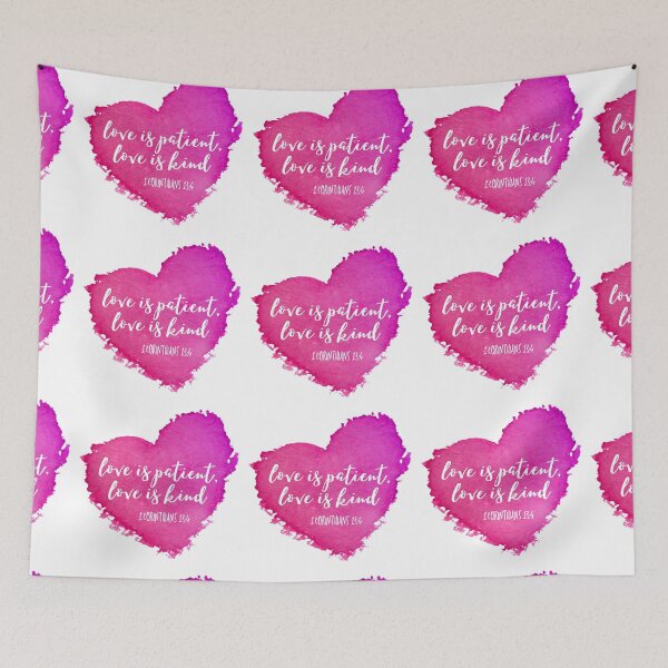 Item preview, Love is patient, love is kind. designed and sold by Cane & Abel Creations ..