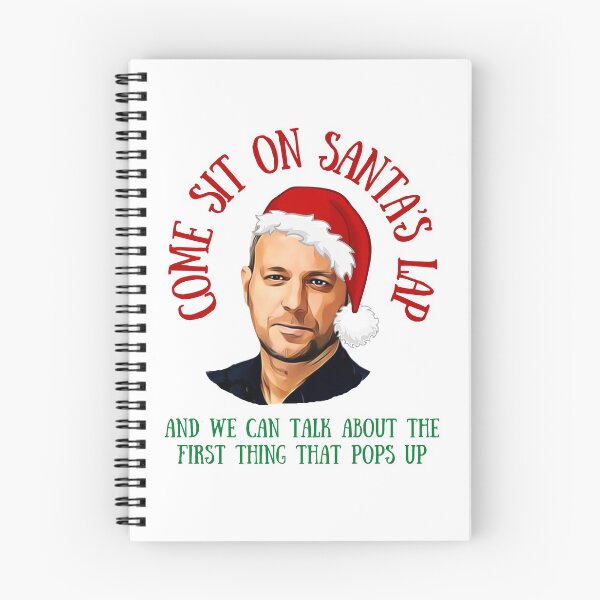 Item preview, ¡Ven a sentarte en el regazo de Papá Noel! ¡Divertido y sarcástico Brett Sutton navideño! designed and sold by HROC.