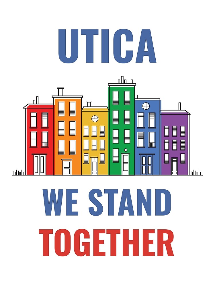 Thumbnail 3 of 3, Scarf, UTICA PRIDE designed and sold by techdave.
