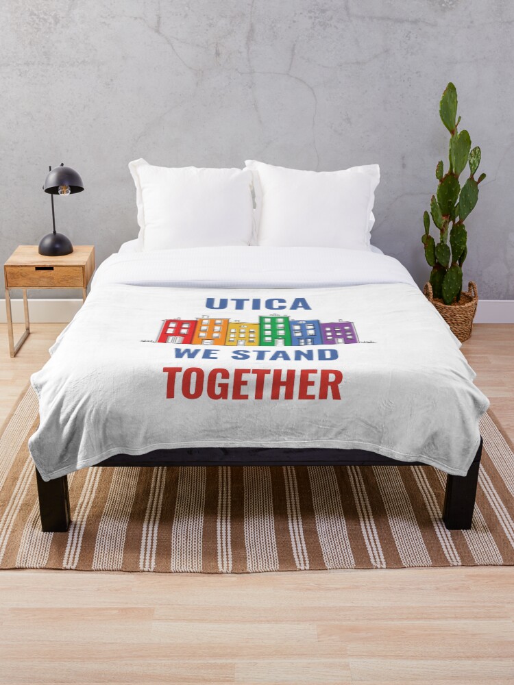 Thumbnail 1 of 6, Throw Blanket, UTICA PRIDE designed and sold by techdave.
