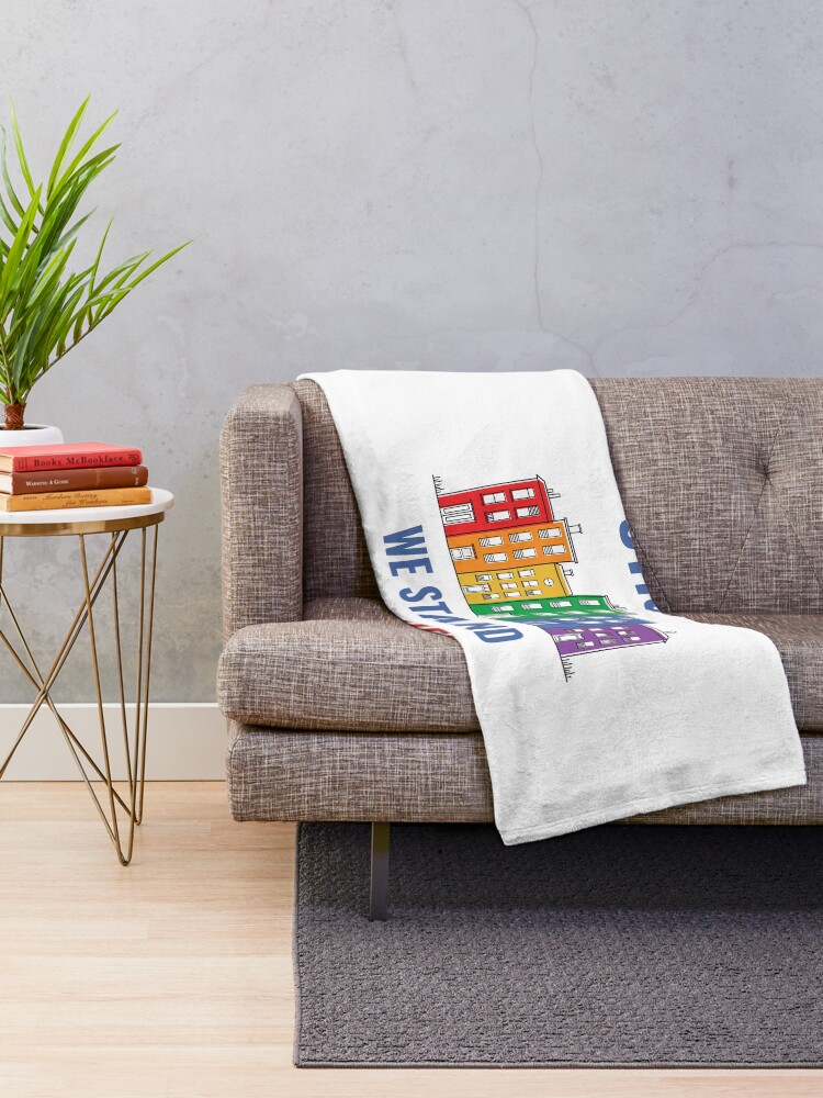 Thumbnail 2 of 6, Throw Blanket, UTICA PRIDE designed and sold by techdave.
