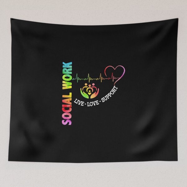 Item preview, SOCIAL WORK - LIVE LOVE SUPPORT designed and sold by fainaobun.