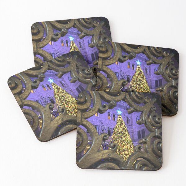 Item preview, Christmas Tree, Nighttime, NYC designed and sold by ExploreOutdoors.