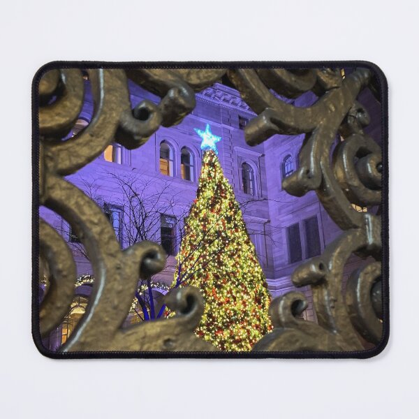 Item preview, Christmas Tree, Nighttime, NYC designed and sold by ExploreOutdoors.