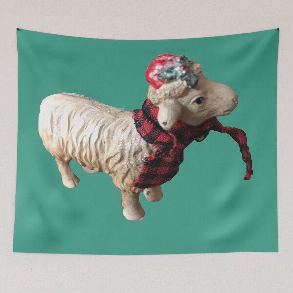 Item preview, Christmas Sheep designed and sold by LCRobertsonArt.