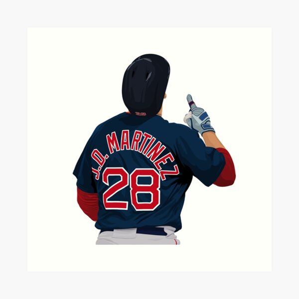 J.D. Martinez Art Print for Sale by devinobrien