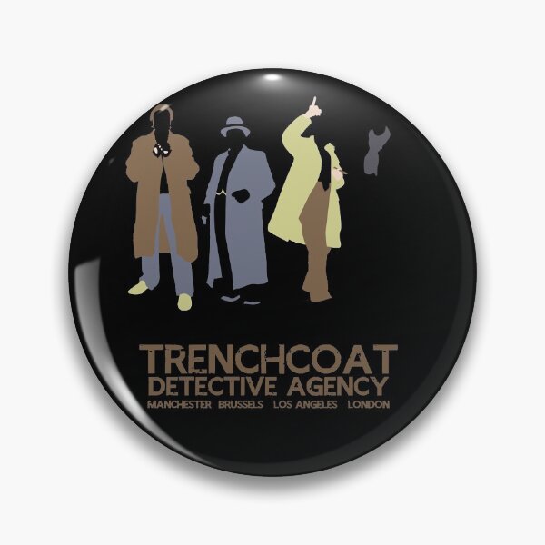 Item preview, Cool Original Detective Insidious And Secret Trenchcoat  Agency retro Wave designed and sold by SuzannemiClassy.