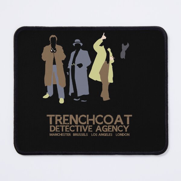 Item preview, Cool Original Detective Insidious And Secret Trenchcoat Agency retro Wave designed and sold by SuzannemiClassy.