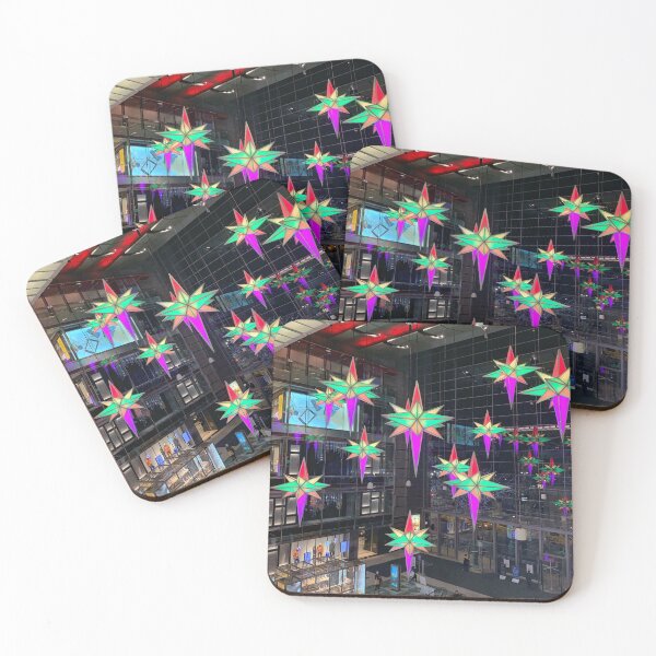 Item preview, Colorful Holiday Stars, Columbus Circle, NYC designed and sold by ExploreOutdoors.