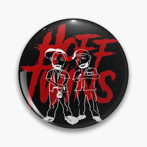 Item preview, The Hoff Twins, Hoff Twins, The Hoff Twin Circle Logo, Hoff Twins Official Merch designed and sold by TheHoffShop.