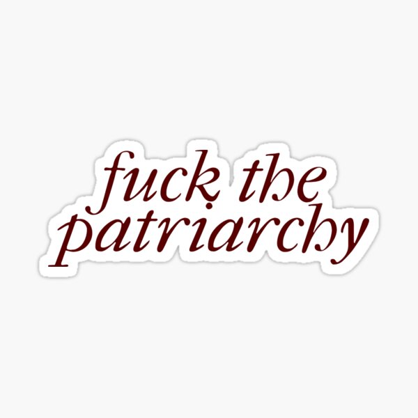fuck the patriarchy taylor swift Sticker