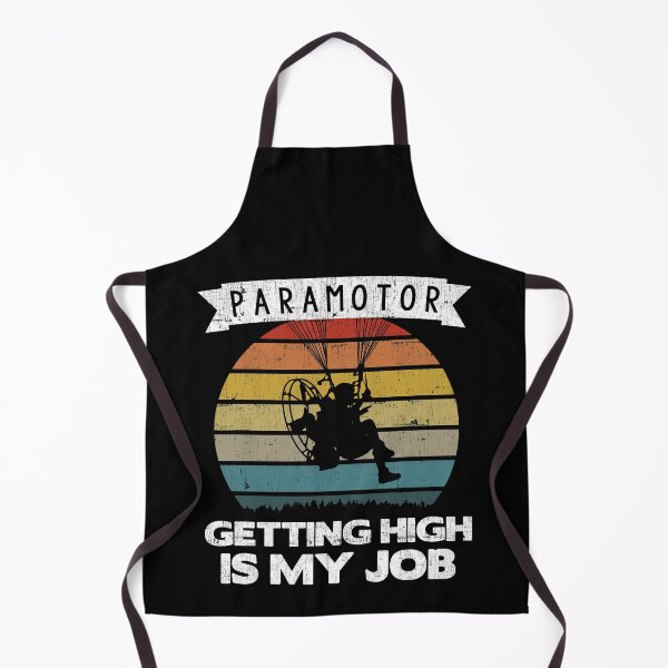 Item preview, Paramotor Pilot Getting High Is My Job print designed and sold by theodoros20.