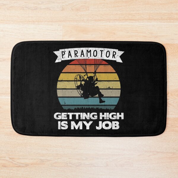 Item preview, Paramotor Pilot Getting High Is My Job print designed and sold by theodoros20.