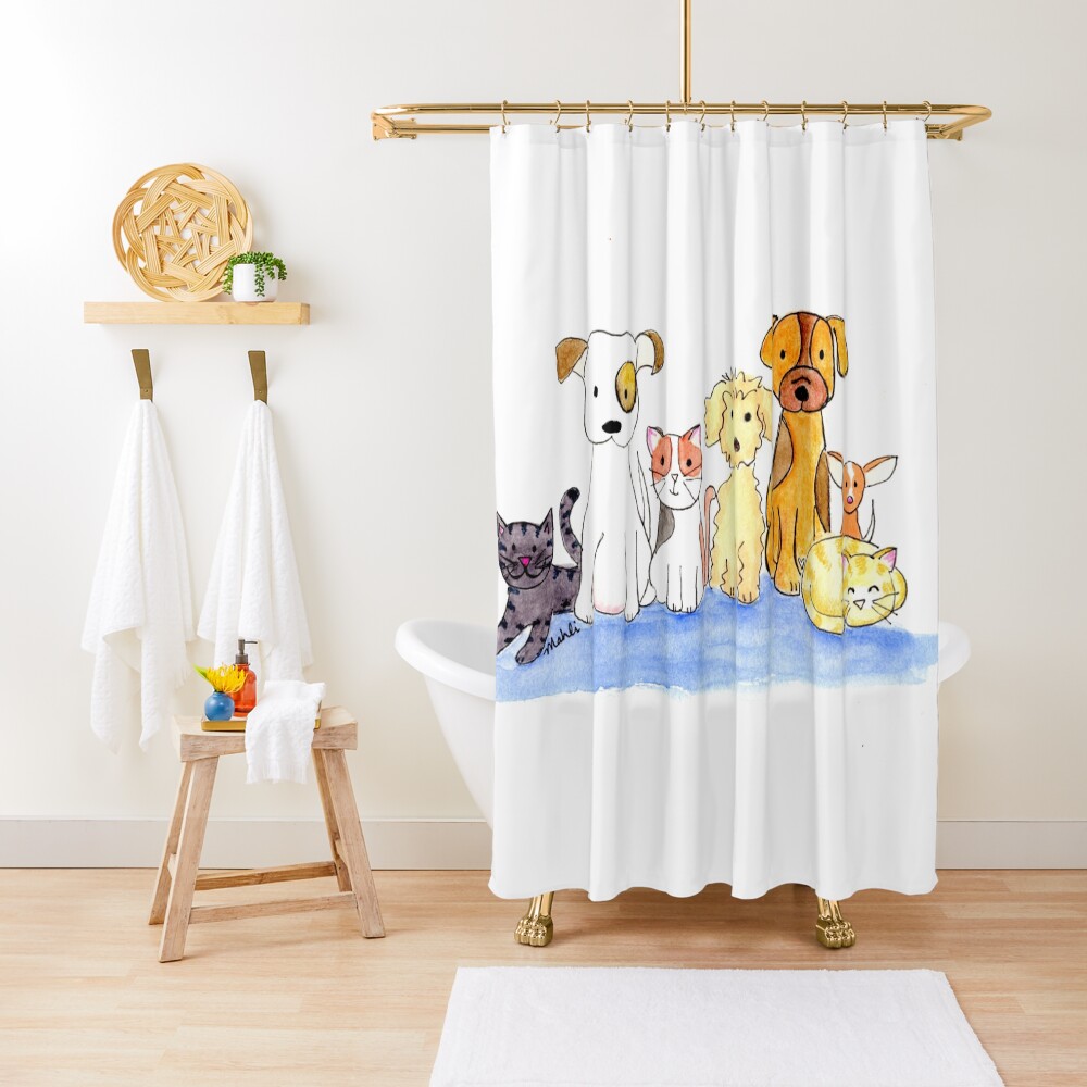 Item preview, Shower Curtain designed and sold by MahliAW.