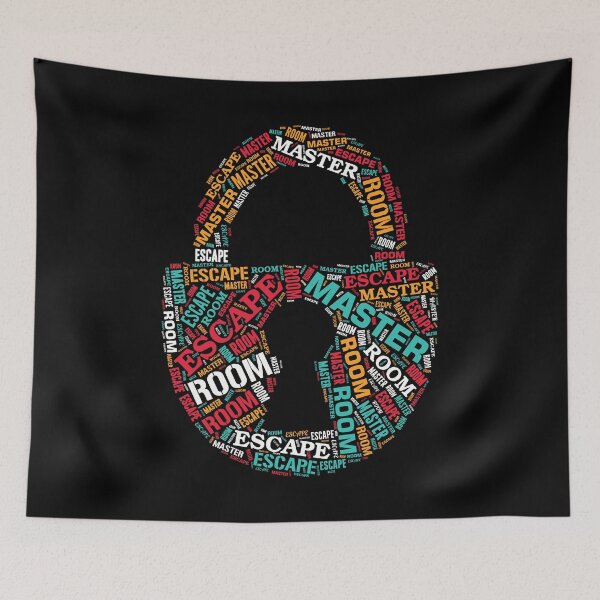 Item preview, Escape Room Master Puzzle Game Escaping Crew Team print designed and sold by theodoros20.