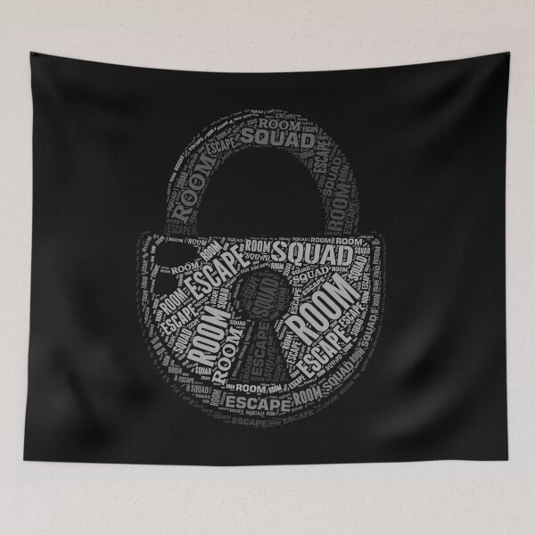Item preview, Escape Room Squad Puzzle Game Escaping Crew Team print designed and sold by theodoros20.