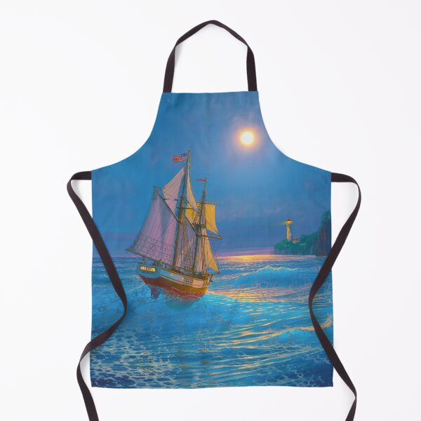 Item preview, The New Brigantine Celeste by Moonlight designed and sold by Loren D Adams.