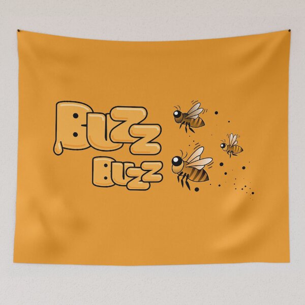 Aperçu de l'œuvre "Buzz Buzz Abeilles" créée et vendue par houseofwray.