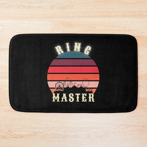 Item preview, Circus Ringmaster - Circus - Ringmaster - Silhouette on Retro Sunset designed and sold by DKA-2ndBoy.