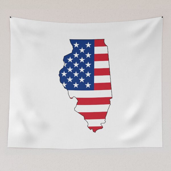 Item preview, Illinois USA designed and sold by Sun Dog Montana.