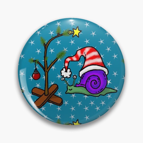 Item preview, A Very Snaily Christmas designed and sold by LawsonFabrics.
