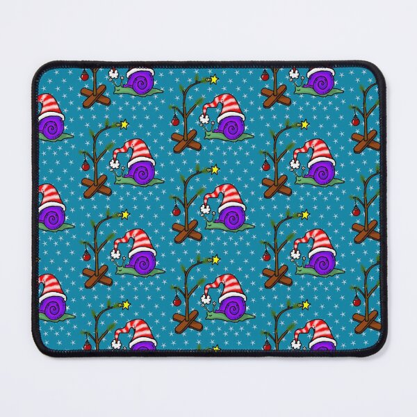 Item preview, A Very Snaily Christmas designed and sold by LawsonFabrics.