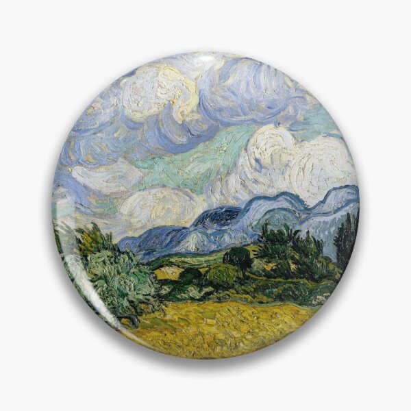 Item preview, Vintage Wheat Field with Cypresses by Vincent Van Gogh - Retouched designed and sold by autumnsspov.
