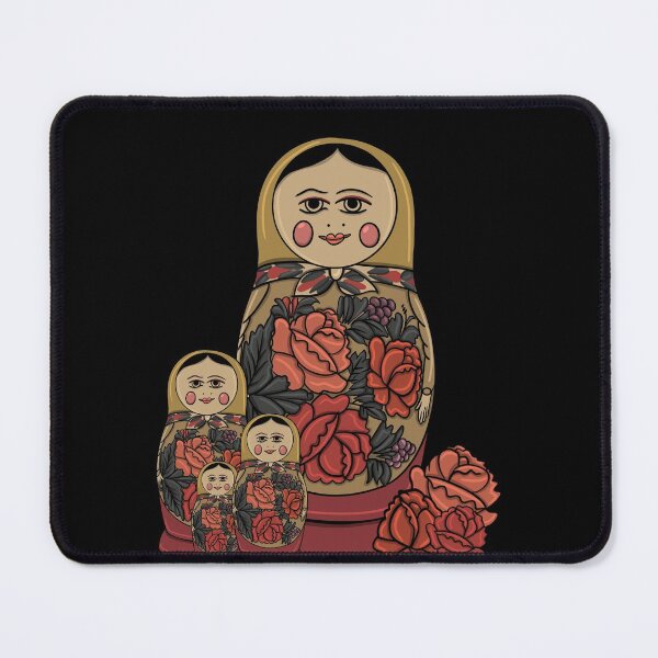 Item preview, russian doll mom and 3 girls designed and sold by HGothMoths.