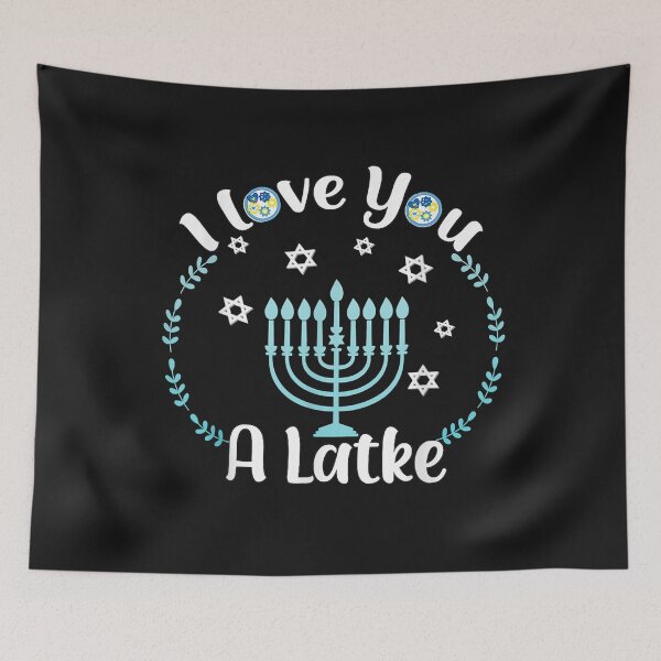 Item preview, Hanukkah Gift Toddler Boy Girl Kids Chanukkah Love You Latke T-Shirt designed and sold by Azim-Stefan.