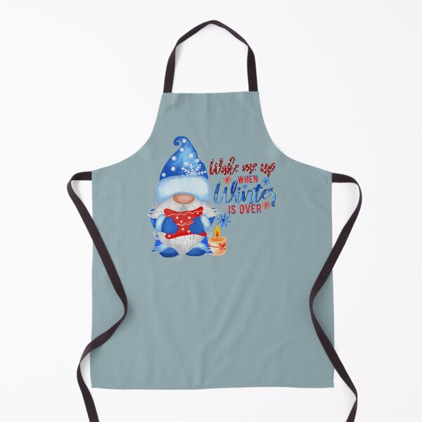 Item preview, Blue Winter Gnome With Pillow Candle designed and sold by ChicoryJunction.