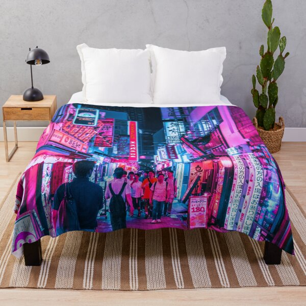 Item preview, Rushing Into Tokyo's Neon designed and sold by Neondreamscapes.