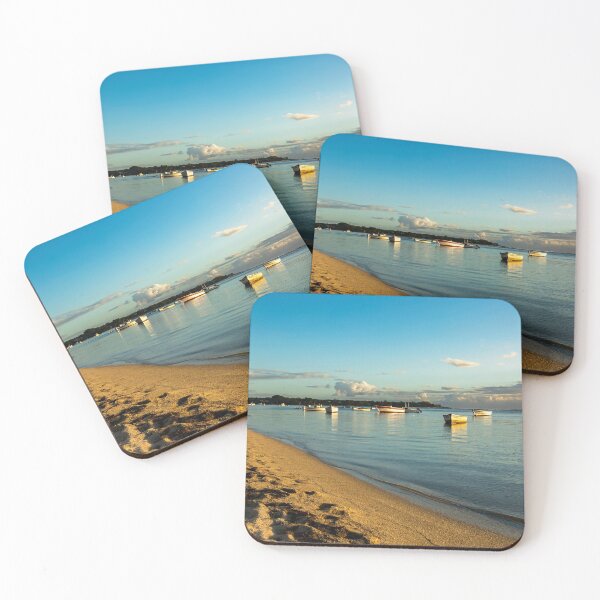 Item preview, shipping boat on the beach at golden hour. designed and sold by rajeshbac.