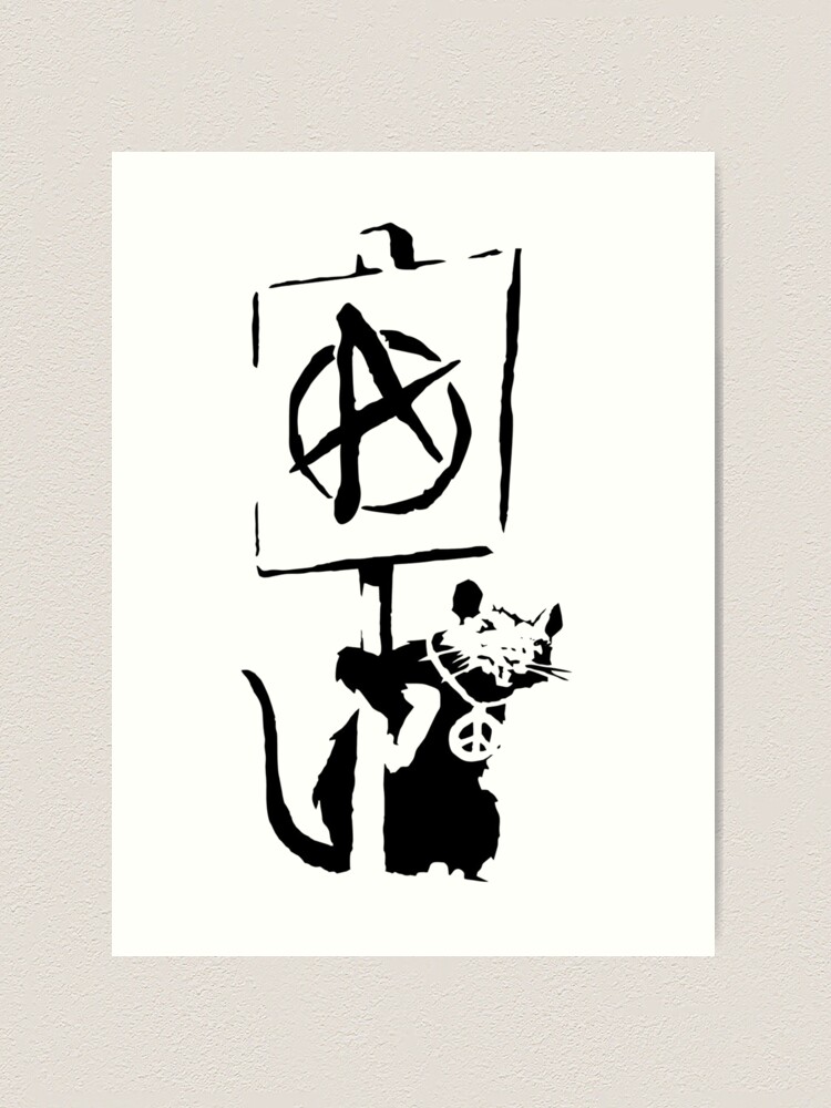 Banksy バンクシー 「Anarchy Rat」 シリアル サイン 書類付き Banksy バンクシー 「Anarchy Rat」 シリアル サイン 書類付き