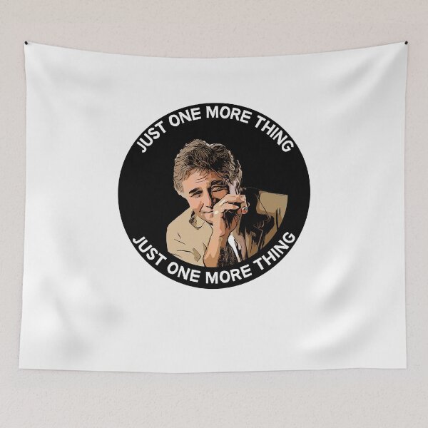 Artikelvorschau, Columbo Just One More Thing Peter Falk Nostalgie Cool Original Detective Heimtückisch und heimlich lustig entworfen und verkauft von SuzannemiClassy.