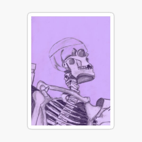 Skeleton Sticker